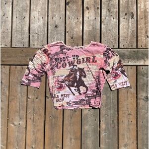 Bit and Bridle Cowboy Top